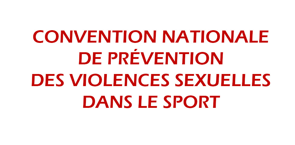 Convention nationale de prévention des violences sexuelles dans le sport